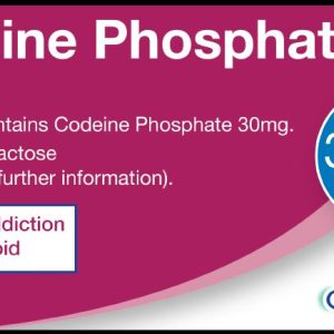 Buy Codeine Phosphate 30mg ( 28 tablets )