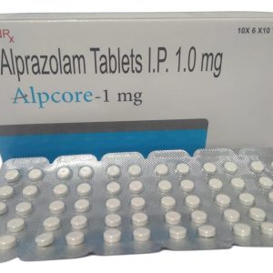 Alprazolam I.P.1.0 mg tablets for anxiety relief